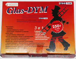 Очиститель для дымоходов и топок Glas-DYM 250гр