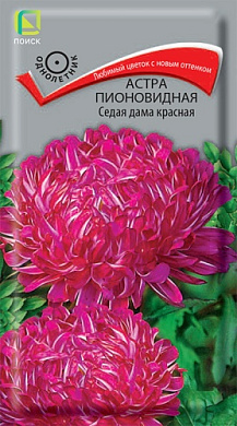 Астра Седая дама красная, 0,3гр., Поиск