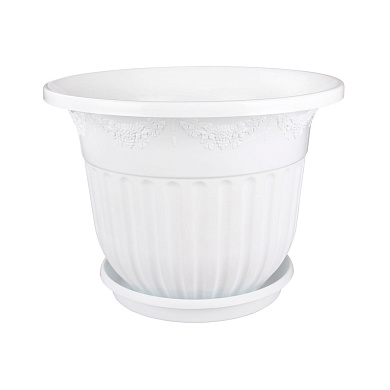 Горшок Лозанна 25л, белый