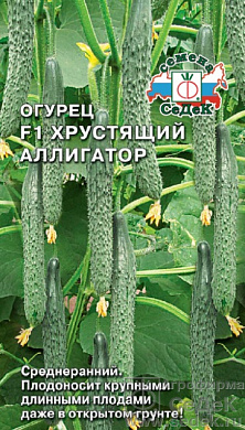 Огурец Хрустящий Аллигатор, 0,2гр., СеДеК