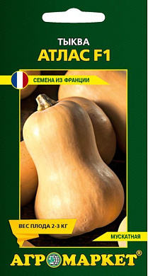 Тыква Атлас F1, 5шт., Агромаркет